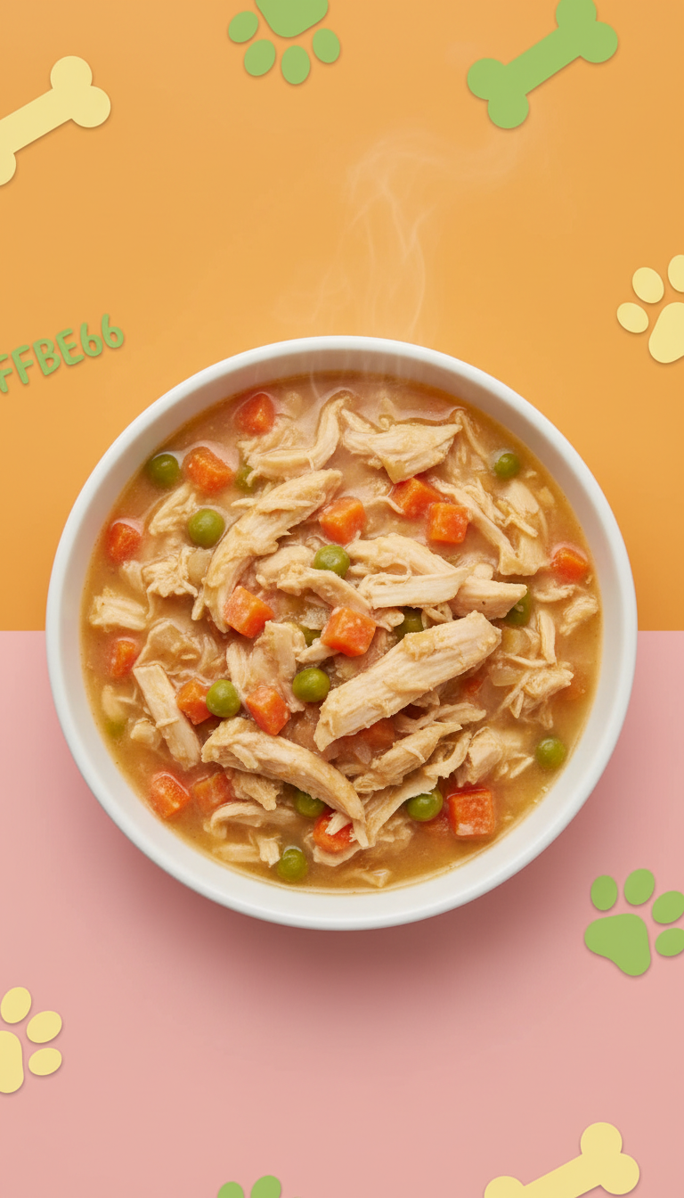 Guiso de pollo en salsa suave
